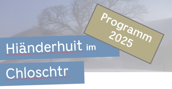 Erleben Sie einen spannenden und genussreichen Sagenabend im ehemaligen Stanser KapuzinerklosterWährend das CULINARIUM ALPINUM einen Apéro und ein währschaftes Znacht serviert, bescheren Ihnen Erzählerinnen und Erzähler aus den vier Urkantonen eineUrchige Schwyzerörgeliklänge sorgen für die passende Atmosphäre.CHF 68.– für Unterhaltung, Apéro und Znacht, exkl. Getränke beim Abendessen, Beginn 18.30 Uhr